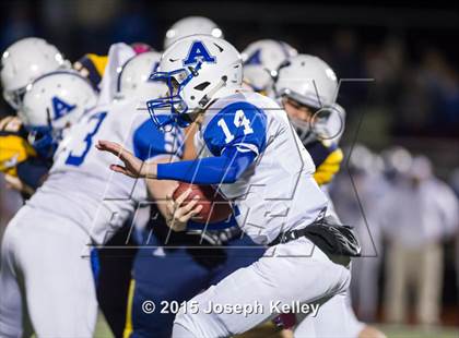 Thumbnail 2 in Attleboro @ Xaverian Brothers (MIAA Division 1 South Quarterfinal) photogallery.