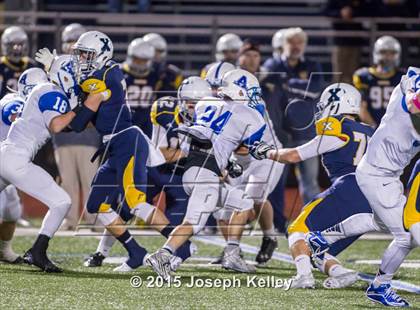 Thumbnail 3 in Attleboro @ Xaverian Brothers (MIAA Division 1 South Quarterfinal) photogallery.
