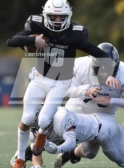 Thumbnail 2 in Eastside Catholic vs. Mt. Spokane (WIAA 3A Quarterfinal Playoff) photogallery.
