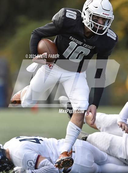 Thumbnail 3 in Eastside Catholic vs. Mt. Spokane (WIAA 3A Quarterfinal Playoff) photogallery.