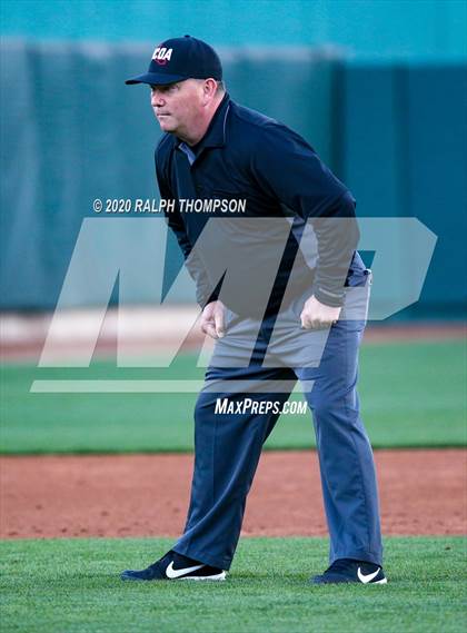 Thumbnail 1 in Vista del Lago vs. Del Oro (@ Sutter Health Park) photogallery.