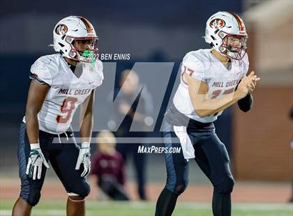 Thumbnail 2 in Mill Creek vs Walton (GHSA 7A Semifinal) photogallery.