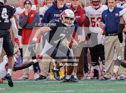 Thumbnail 1 in Mill Creek vs Walton (GHSA 7A Semifinal) photogallery.