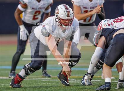 Thumbnail 2 in Mill Creek vs Walton (GHSA 7A Semifinal) photogallery.