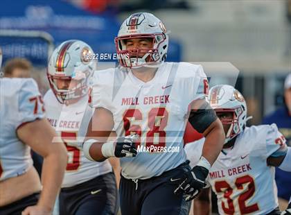Thumbnail 1 in Mill Creek vs Walton (GHSA 7A Semifinal) photogallery.