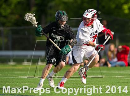 Thumbnail 1 in Marshfield @ Wellesley (MIAA Division 1 South 1st Round) photogallery.