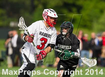 Thumbnail 1 in Marshfield @ Wellesley (MIAA Division 1 South 1st Round) photogallery.