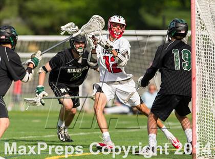 Thumbnail 3 in Marshfield @ Wellesley (MIAA Division 1 South 1st Round) photogallery.