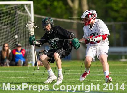 Thumbnail 1 in Marshfield @ Wellesley (MIAA Division 1 South 1st Round) photogallery.
