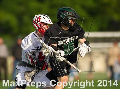 Thumbnail 1 in Marshfield @ Wellesley (MIAA Division 1 South 1st Round) photogallery.