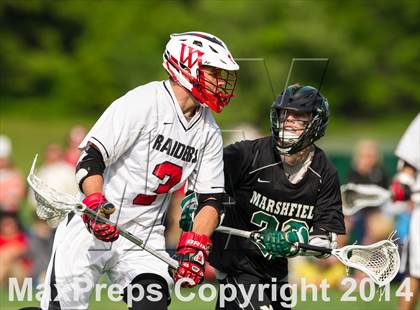 Thumbnail 2 in Marshfield @ Wellesley (MIAA Division 1 South 1st Round) photogallery.