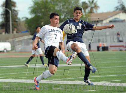 Thumbnail 2 in Carter vs. Animo Leadership (CIF SS D6 Final) photogallery.