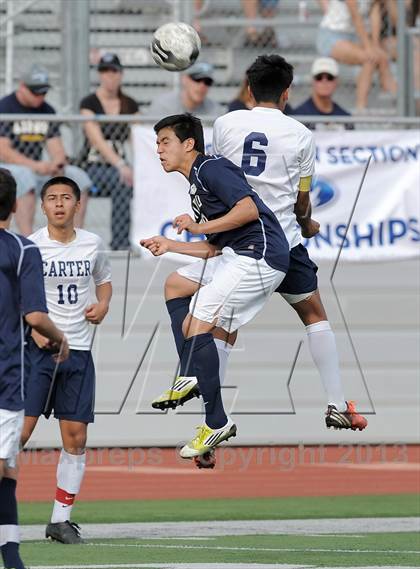 Thumbnail 3 in Carter vs. Animo Leadership (CIF SS D6 Final) photogallery.