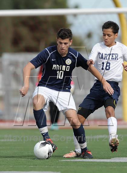 Thumbnail 2 in Carter vs. Animo Leadership (CIF SS D6 Final) photogallery.