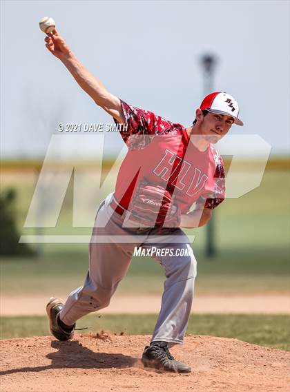 Thumbnail 3 in Gladbrook-Reinbeck vs. H-L-V (Hudson Invitational) photogallery.