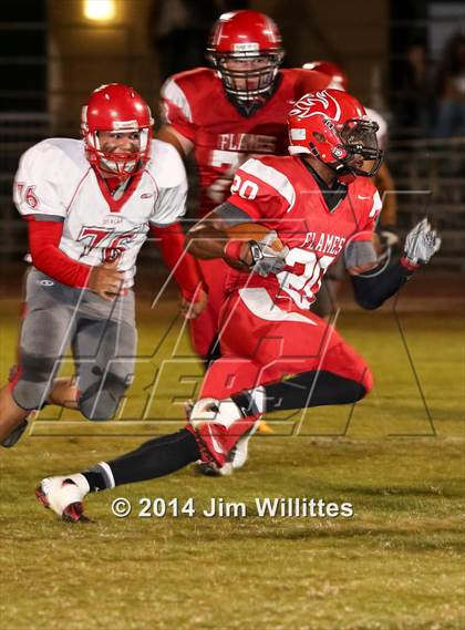Thumbnail 3 in Duncan @ Valley Lutheran (AIA Playoff Game) photogallery.