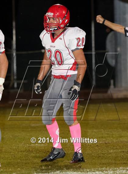 Thumbnail 3 in Duncan @ Valley Lutheran (AIA Playoff Game) photogallery.