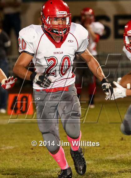 Thumbnail 2 in Duncan @ Valley Lutheran (AIA Playoff Game) photogallery.