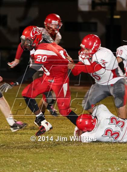 Thumbnail 2 in Duncan @ Valley Lutheran (AIA Playoff Game) photogallery.