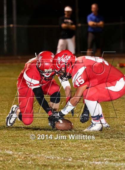 Thumbnail 1 in Duncan @ Valley Lutheran (AIA Playoff Game) photogallery.