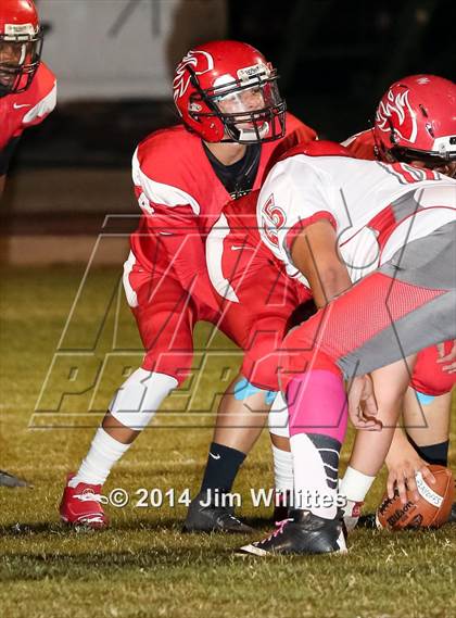 Thumbnail 2 in Duncan @ Valley Lutheran (AIA Playoff Game) photogallery.