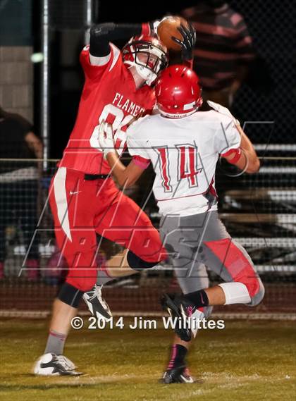 Thumbnail 2 in Duncan @ Valley Lutheran (AIA Playoff Game) photogallery.