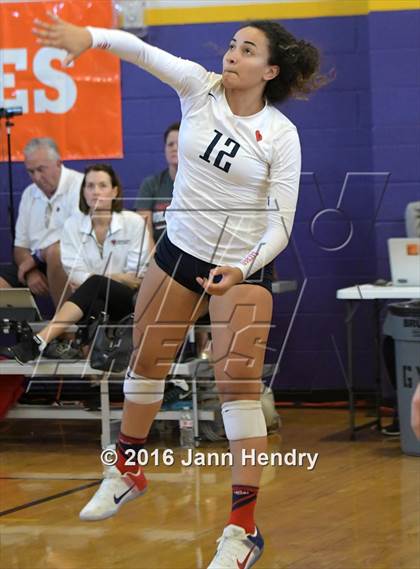 Thumbnail 1 in Sacred Heart vs. Mira Costa (Durango Fall Classic) photogallery.
