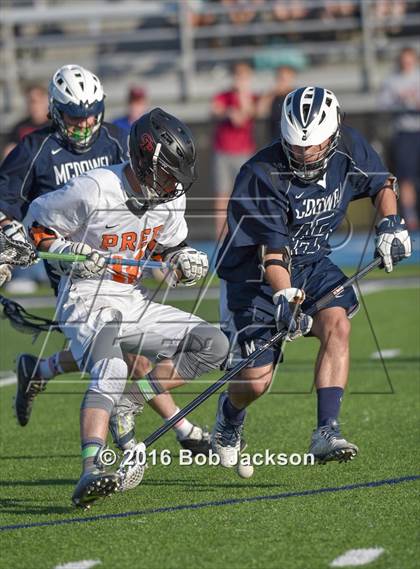 Thumbnail 3 in Cathedral Prep @ McDowell (PIAA District 10 Final) photogallery.
