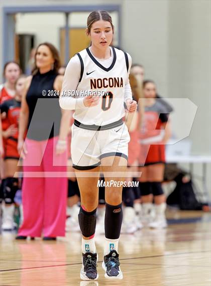 Thumbnail 3 in Muenster vs Nocona (UIL Basketball 2A Regional Semifinal) photogallery.
