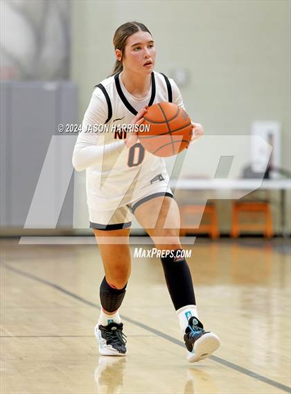 Thumbnail 1 in Muenster vs Nocona (UIL Basketball 2A Regional Semifinal) photogallery.