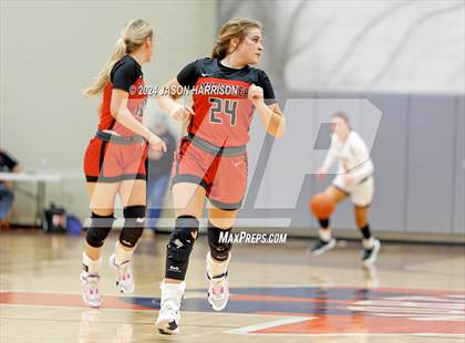 Thumbnail 1 in Muenster vs Nocona (UIL Basketball 2A Regional Semifinal) photogallery.