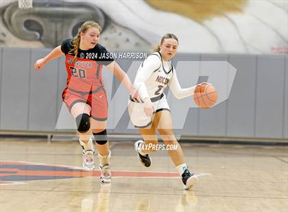 Thumbnail 2 in Muenster vs Nocona (UIL Basketball 2A Regional Semifinal) photogallery.