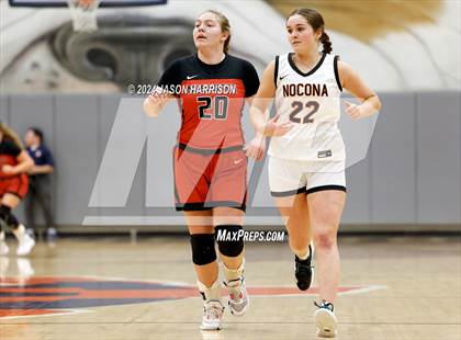 Thumbnail 3 in Muenster vs Nocona (UIL Basketball 2A Regional Semifinal) photogallery.