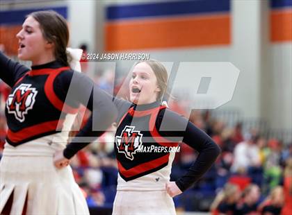 Thumbnail 3 in Muenster vs Nocona (UIL Basketball 2A Regional Semifinal) photogallery.
