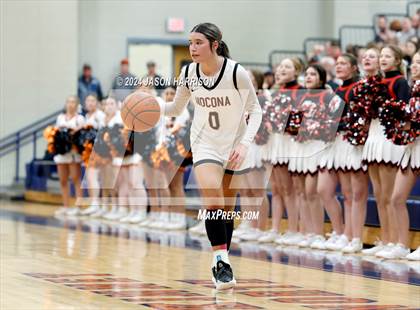 Thumbnail 1 in Muenster vs Nocona (UIL Basketball 2A Regional Semifinal) photogallery.