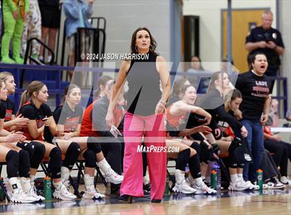 Thumbnail 3 in Muenster vs Nocona (UIL Basketball 2A Regional Semifinal) photogallery.
