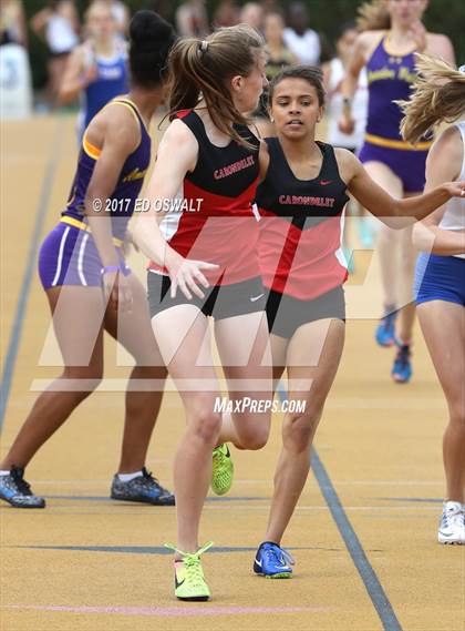 Thumbnail 2 in CIF NCS Masters Track and Field (4x400 Meter Relay) photogallery.
