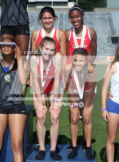 Thumbnail 3 in CIF NCS Masters Track and Field (4x400 Meter Relay) photogallery.