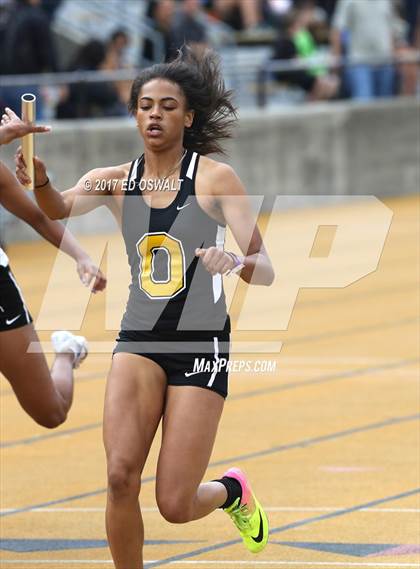 Thumbnail 3 in CIF NCS Masters Track and Field (4x400 Meter Relay) photogallery.