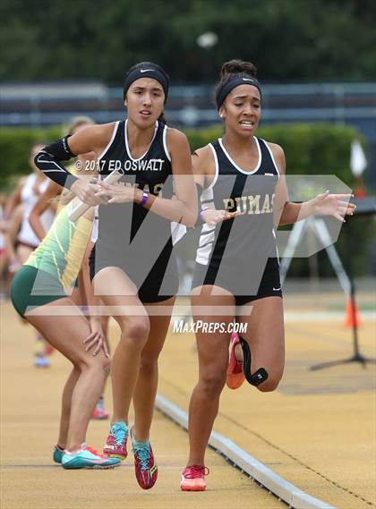 Thumbnail 3 in CIF NCS Masters Track and Field (4x400 Meter Relay) photogallery.