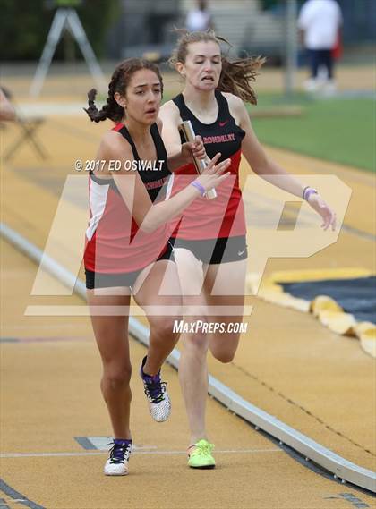 Thumbnail 3 in CIF NCS Masters Track and Field (4x400 Meter Relay) photogallery.