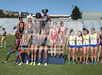 Thumbnail 2 in CIF NCS Masters Track and Field (4x400 Meter Relay) photogallery.