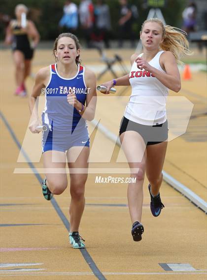 Thumbnail 2 in CIF NCS Masters Track and Field (4x400 Meter Relay) photogallery.