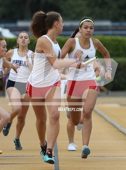 Thumbnail 3 in CIF NCS Masters Track and Field (4x400 Meter Relay) photogallery.