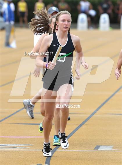 Thumbnail 1 in CIF NCS Masters Track and Field (4x400 Meter Relay) photogallery.