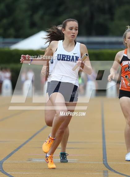 Thumbnail 3 in CIF NCS Masters Track and Field (4x400 Meter Relay) photogallery.