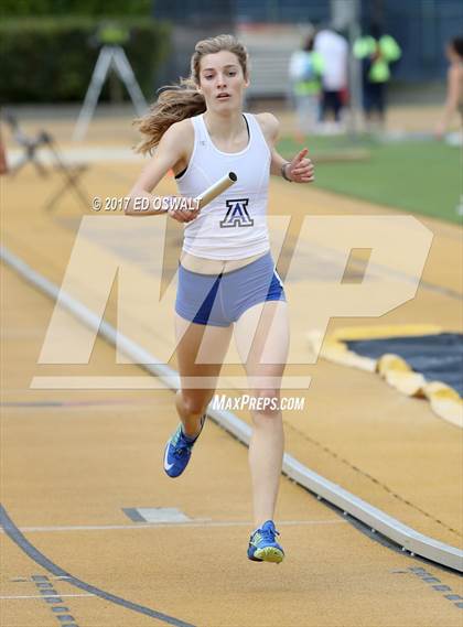 Thumbnail 3 in CIF NCS Masters Track and Field (4x400 Meter Relay) photogallery.