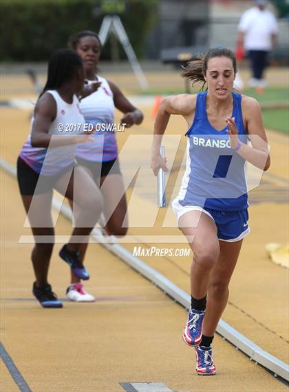 Thumbnail 1 in CIF NCS Masters Track and Field (4x400 Meter Relay) photogallery.