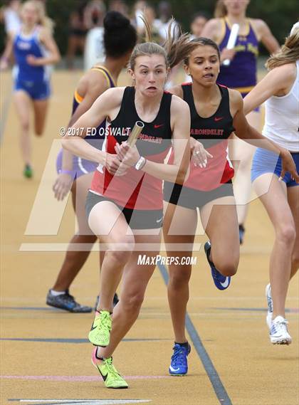 Thumbnail 3 in CIF NCS Masters Track and Field (4x400 Meter Relay) photogallery.