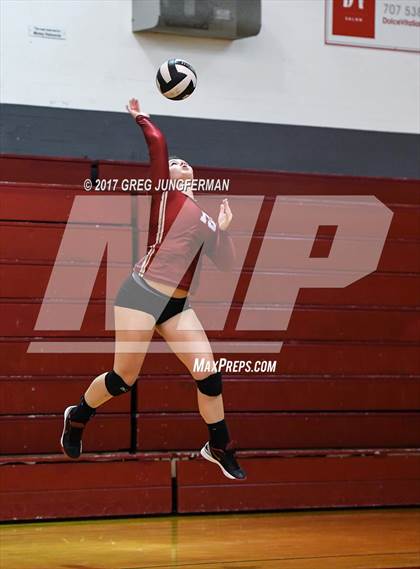 Thumbnail 1 in Cardinal Newman vs. Petaluma (Jamboree) photogallery.